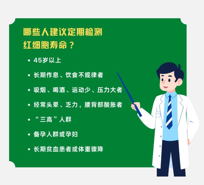 關(guān)于紅細胞壽命，你知道多少？
